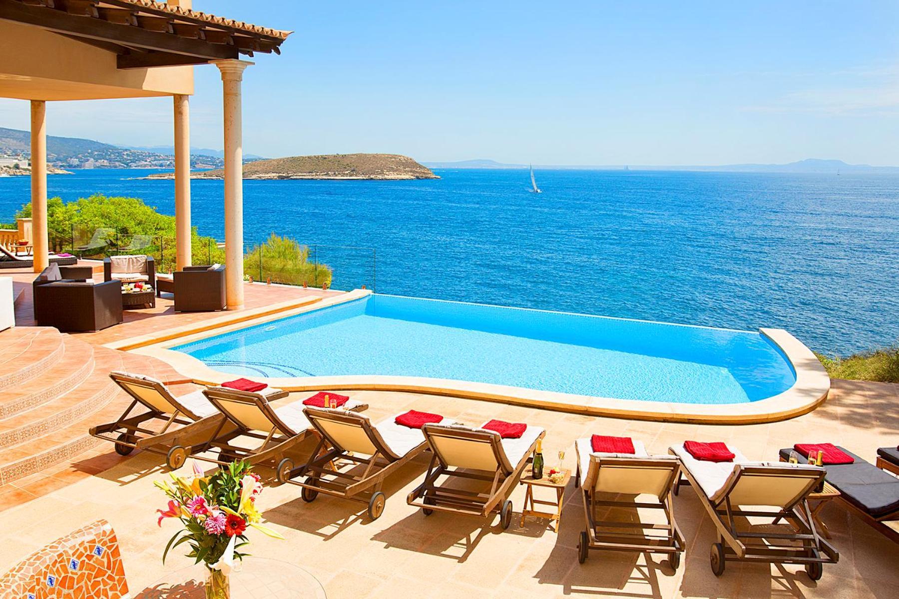 Villa Juan Carlos Cala Vinas  Exteriör bild
